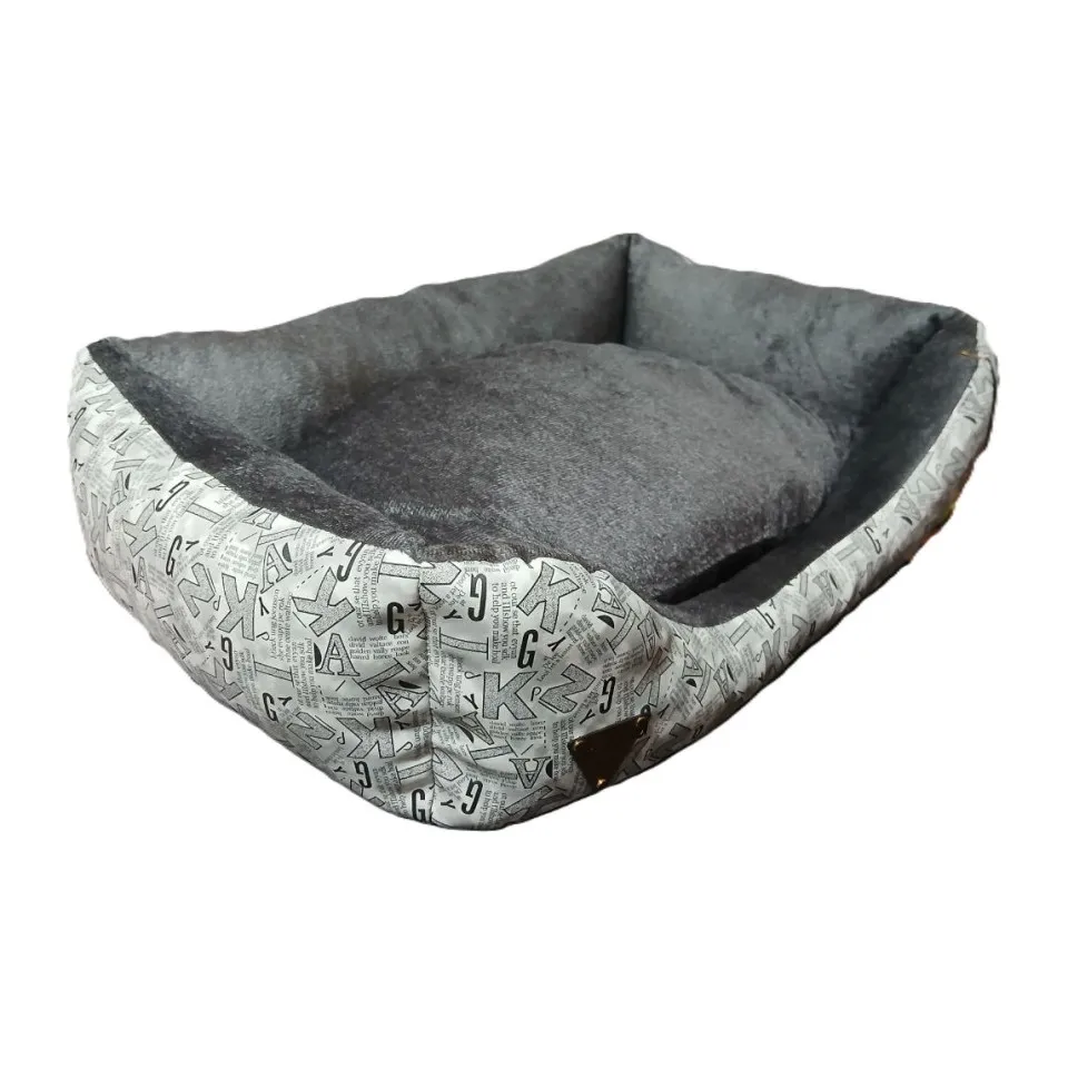 جای خواب مستطیلی طرحدار مدل کژوال پتیوو Peteevoo Casual Pet Bed-Size M