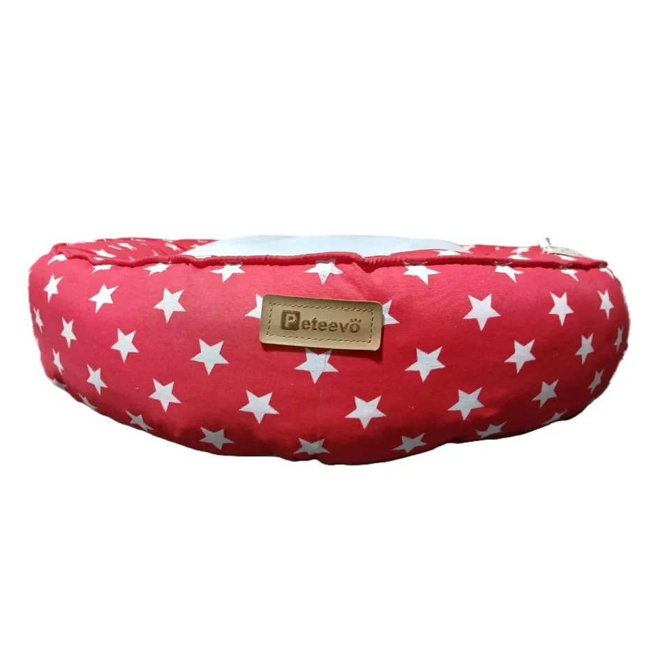 جای خواب گرد طرح دار مدل اسنوز پتیوو  Peteevoo Snooze Pet Bed