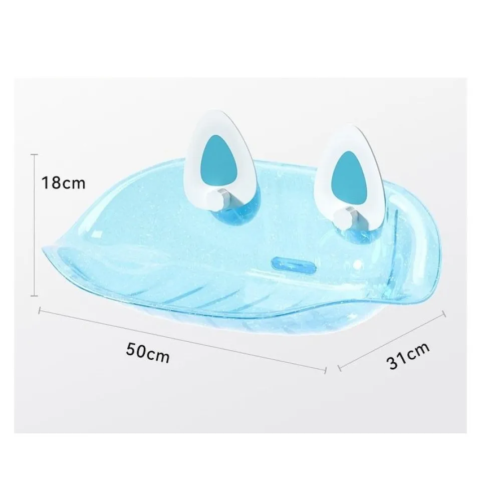 جای خواب شیشه ای رنگی پشت پنجره گربه مدل فانتزیCat Window Bed Fantasy Model