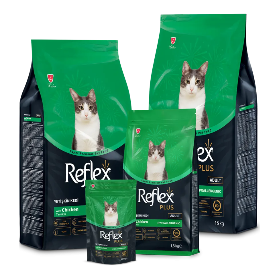 غذای گربه رفلکس پلاس مرغ هایپوآلرژنیک Reflex Plus Hypoallergenic Chicken