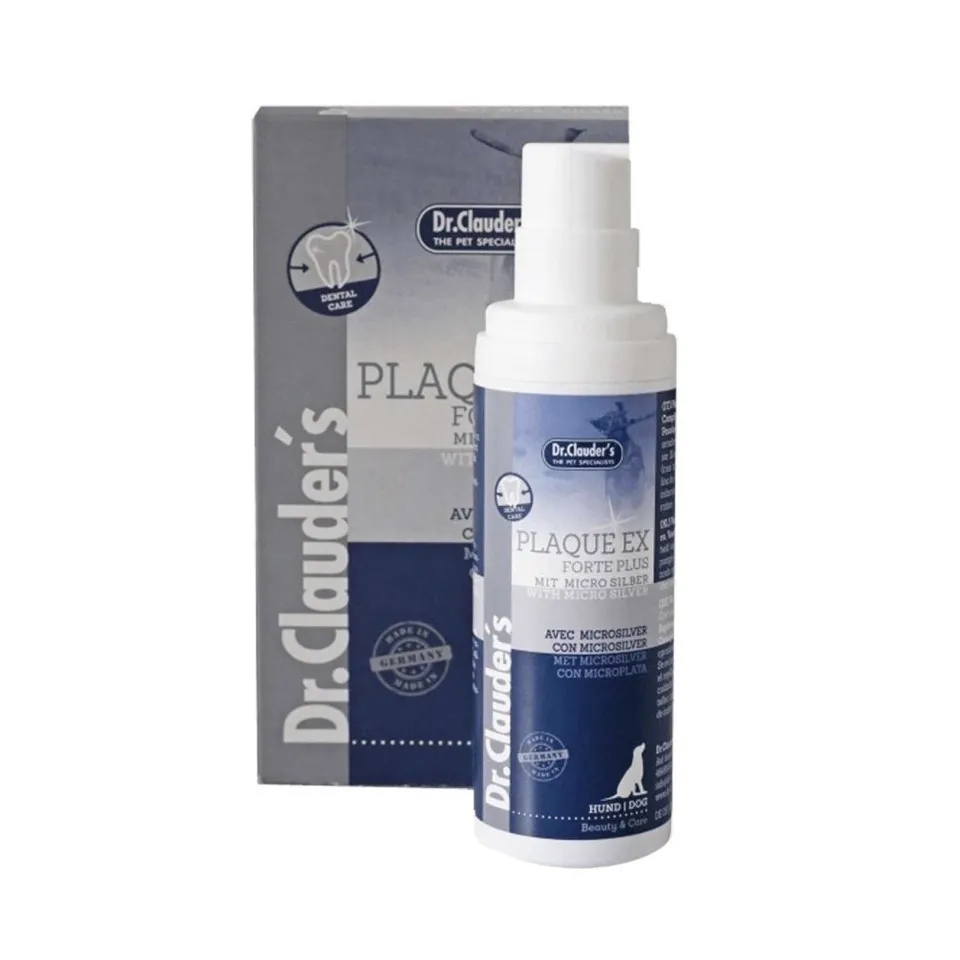 سرم ضد جرم و پلاک دندان دکتر کلاودرز گربه  Dr. Clauder's Plaque EX Forte Plus