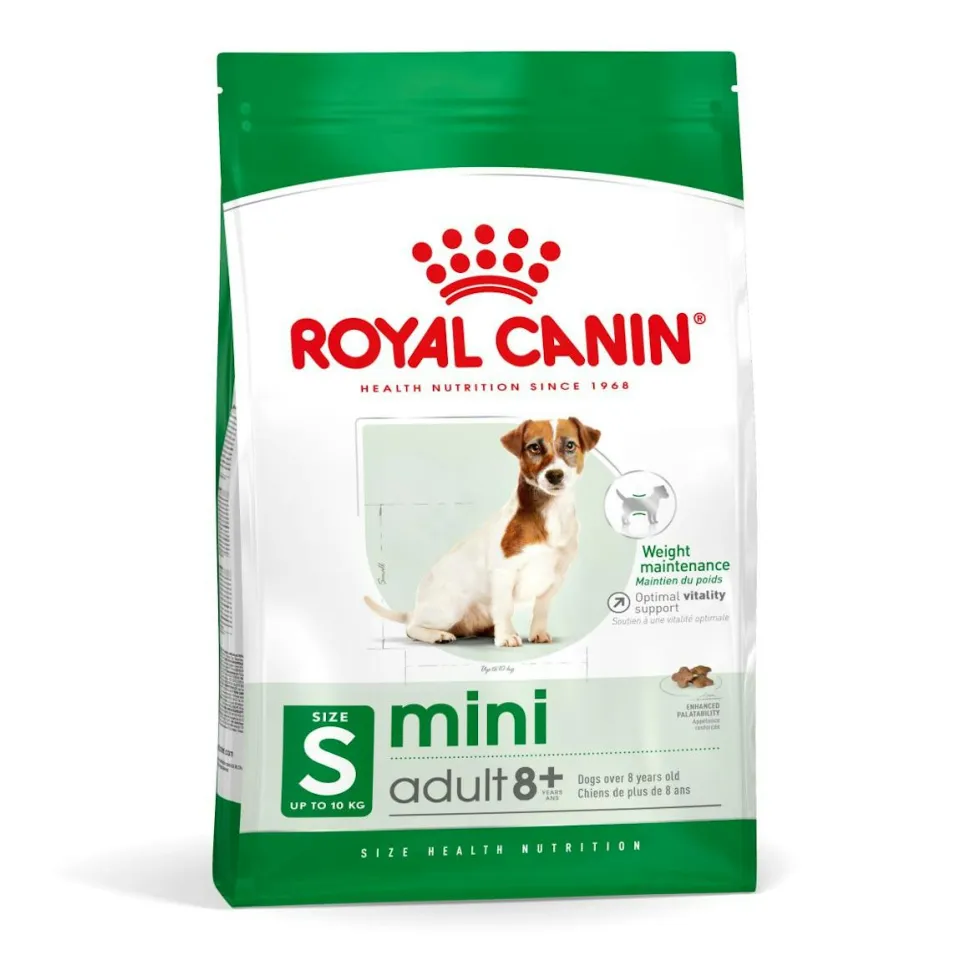 غذای سگ نژاد کوچک بالای 8 سال رویال کنین :: Royal Canin Mini Adult +8