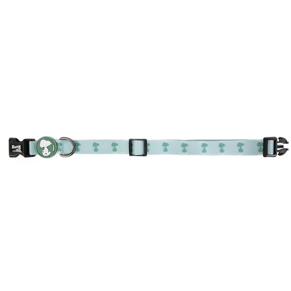 قلاده گردنی اسنوپی سبز پاستیلی: Zooz Collar Snoopy Shadow Green