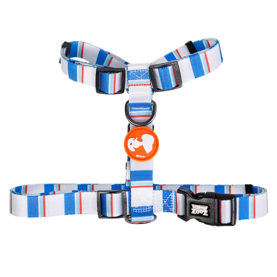 قلاده کتفی اسنوپی مدل چارلی : Harness Snoopy Blue Orange