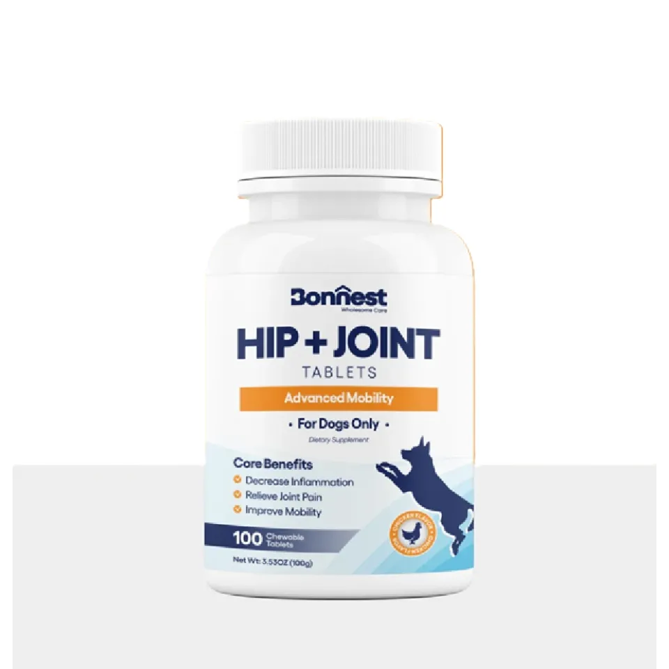قرص مکمل مفصل و ران سگ بونستBonnest Hip & Joint Tablets-100T