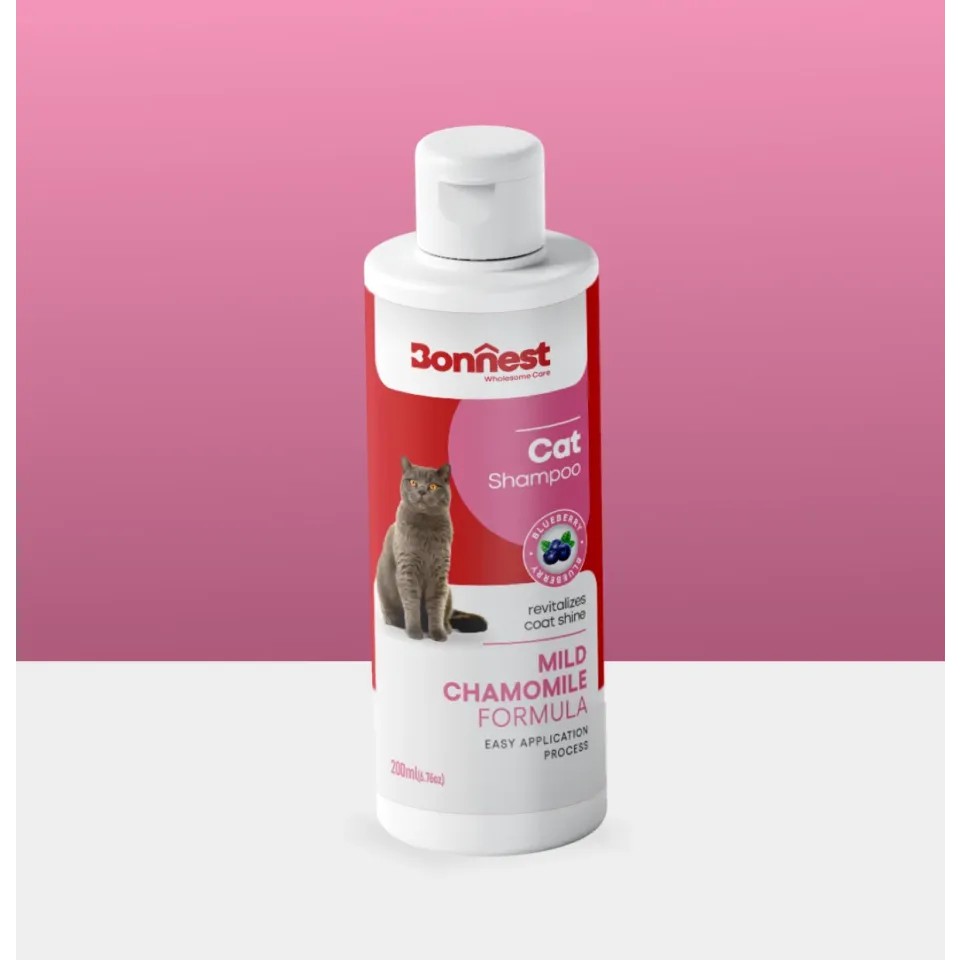 شامپو مخصوص گربه بونست Bonnest Cat Shampoo 200ml
