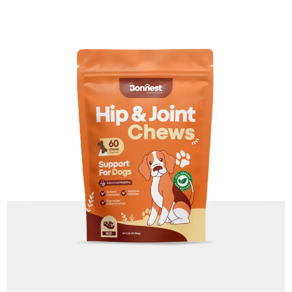 تشویقی جویدنی سگ تقویت مفصل و ران بونست  Bonnest Hip & Joint Chews (Dog-60T)