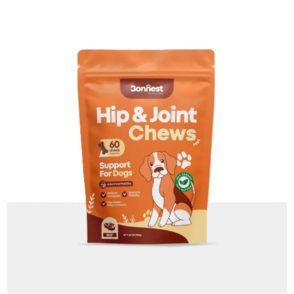تشویقی جویدنی سگ تقویت مفصل و ران بونست  Bonnest Hip & Joint Chews (Dog-60T)