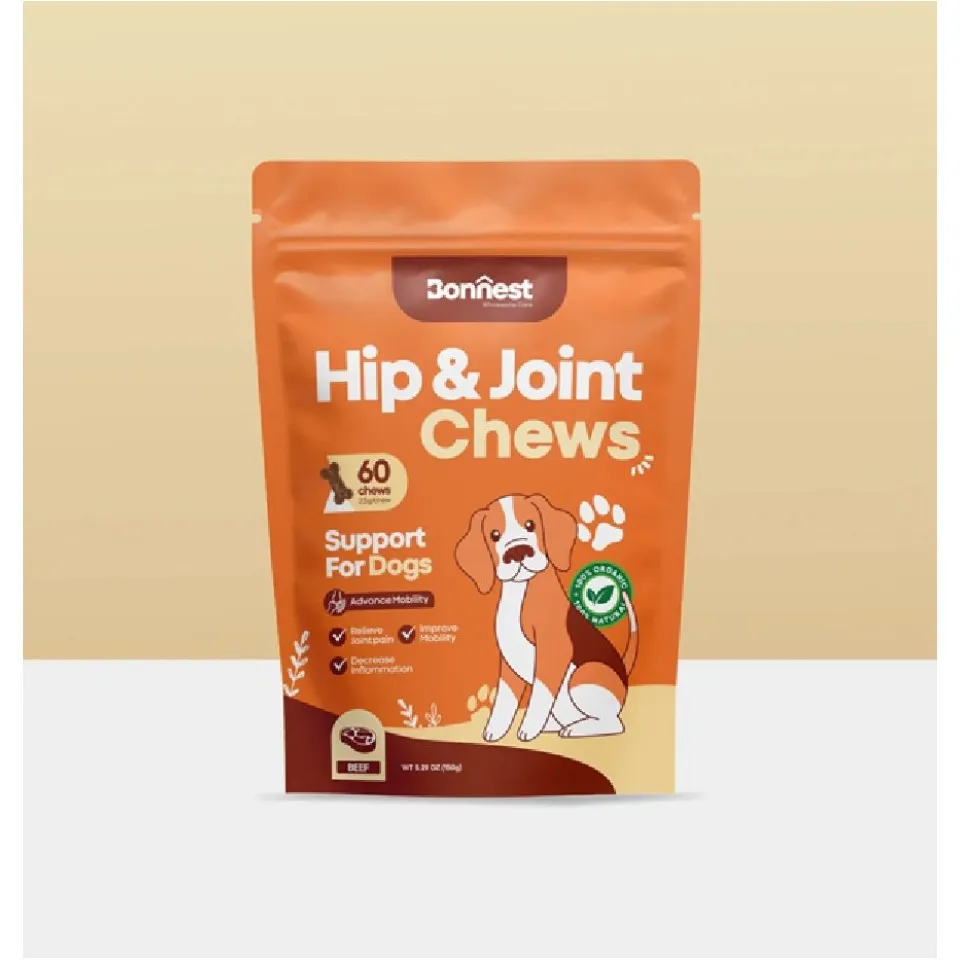 تشویقی جویدنی سگ تقویت مفصل و ران بونست  Bonnest Hip & Joint Chews (Dog-60T)