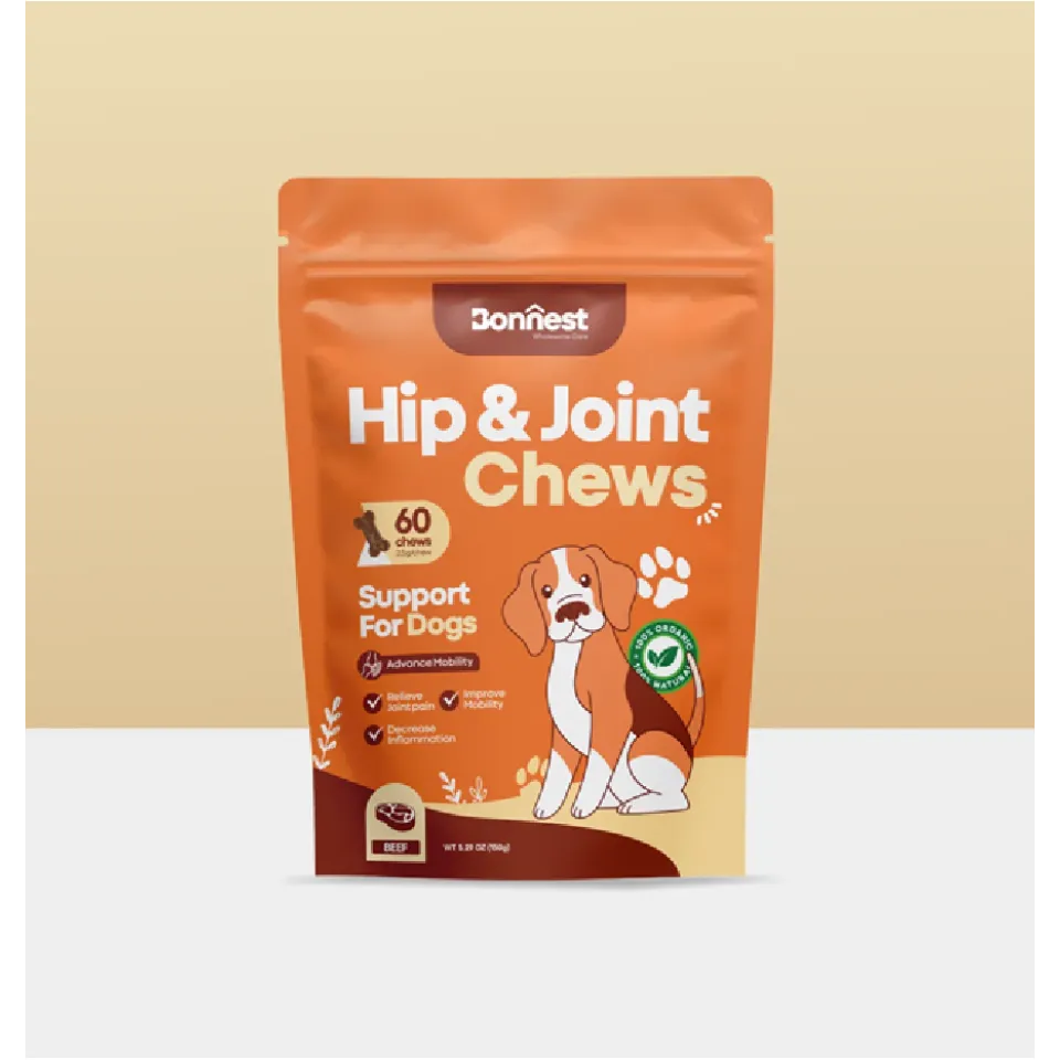 تشویقی جویدنی سگ تقویت مفصل و ران بونست  Bonnest Hip & Joint Chews (Dog-60T)