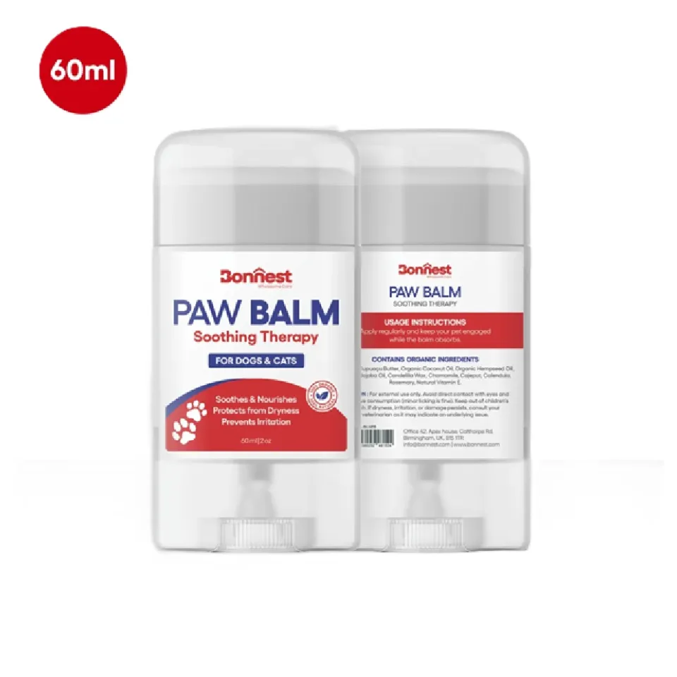 بالم تسکین دهنده و محافظ پنجه سگ و گربه بونست Bonnest Paw Soother Balm(60ml)
