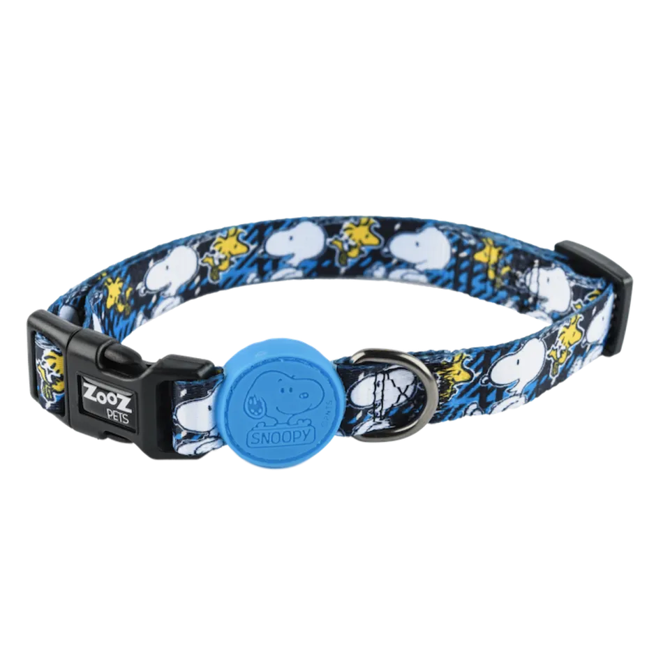 قلاده گردنی اسنوپی آبی : Zooz Collar Snoopy XaBlue