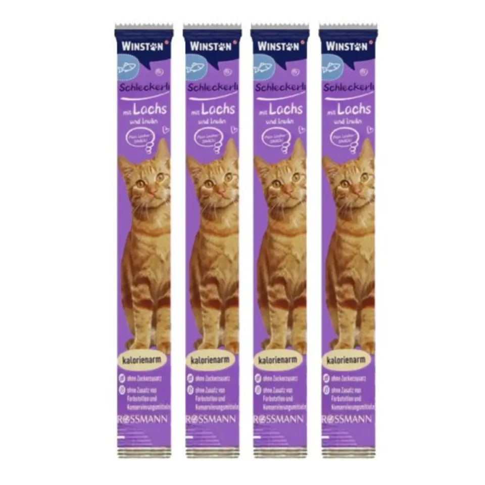 بستنی گربه وینستون با طعم ماهی و اینولین