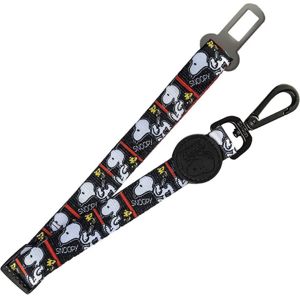 بند مخصوص قفل صندلی خودرو مدل فیلم سیاه : Snoopy Seat Belt Lock Film Black