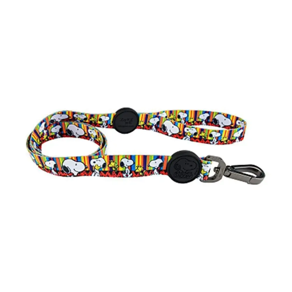 بند قلاده اسنوپی لیش مدل استریپ Zooz Leash Snoopy Stripe1
