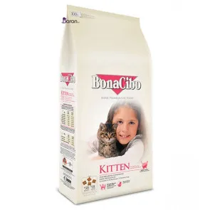 غذای بچه گربه بوناسیبو کیتن مرغ و ماهی (1/5 کیلوگرم)