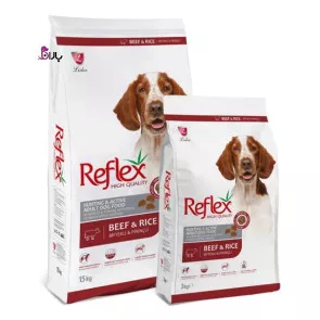 غذای سگ بالغ رفلکس گوشت و برنج (3 کیلوگرم)