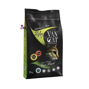 غذای گربه ون کت بدون غلات مرغ و برنج (1 کیلوگرم)