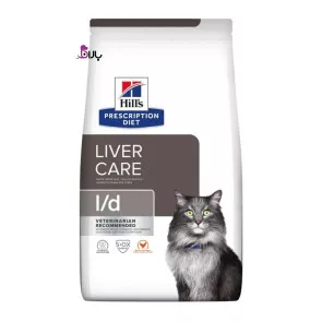 غذای گربه هیلز لیور l/d برای درمان کبد (1/5 کیلوگرم)