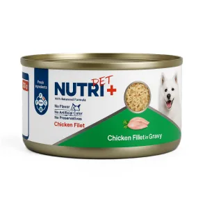 کنسرو سگ نوتری پلاس فیله مرغ نچرال (120 گرم)