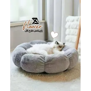 جای خواب گربه طرح گل زاریکس سایز متوسط