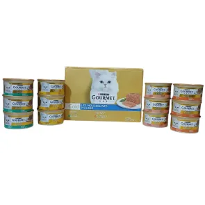 گورمه گلد پک اورجینال 12 عددی چهار طعم ویژه موس