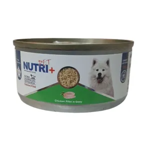 کنسرو سگ نوتری پلاس فیله مرغ نچرال (120 گرم)