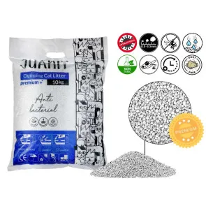 خاک توالت گربه پریمیوم ژوانیت بدون رایحه (10 کیلوگرم)