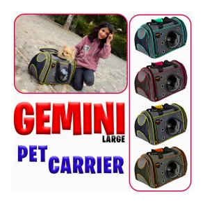 کیف حمل فضایی سگ و گربه مدل جمینی سایز L