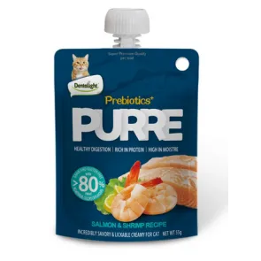 پودینگ گربه دنتالایت سالمون و میگو (55 گرم)