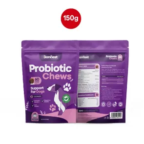 تشویقی جویدنی پروبیوتیک سگ بونست (60 عددی)