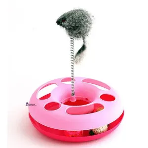 اسباب بازی ریلی گربه طرح گرد