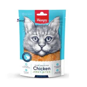 تشویقی گربه ونپی مرغ جرکی تکه‌ای