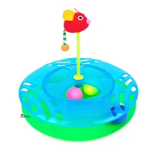 اسباب بازی ریلی گربه طرح گرد با موش