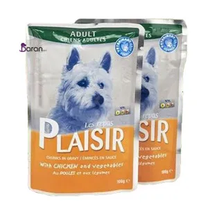 پوچ سگ پلایزر مرغ و سبزیجات