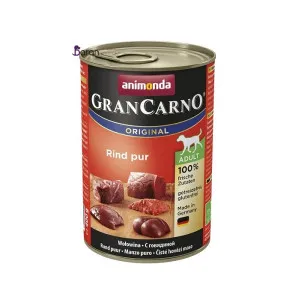 كنسرو سگ گرن کارنو گوشت خالص گاو (400 گرم)