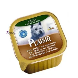 کنسرو سگ پلایزر خرگوش و سبزیجات (300 گرم)