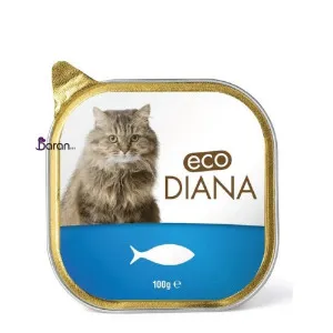 کنسرو گربه دیانا ماهی سالمون