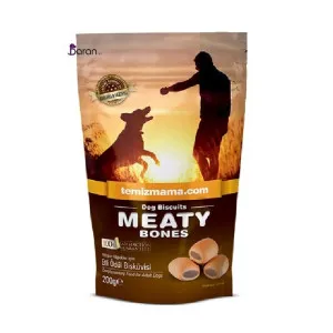 تشویقی بیسکوئیت سگ با مغز گوشت