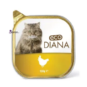 کنسرو گربه دیانا مرغ