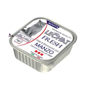 خوراک گربه لچت اکسلنت گوشت (100 گرم)