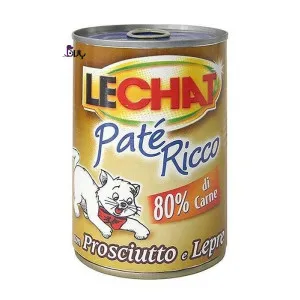 کنسرو گربه لچت خرگوش و ژامبون (400 گرم)
