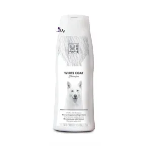 شامپو مخصوص سگ مو سفید و روشن M-pets