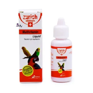 قطره مولتی ویتامین پرنده زوریخ