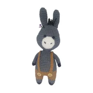 عروسک بافتنی طرح الاغ