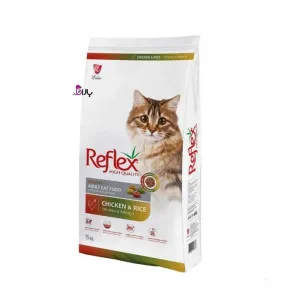 غذای گربه رفلکس گورمه مرغ مولتی کالر (1 کیلوگرم فله)