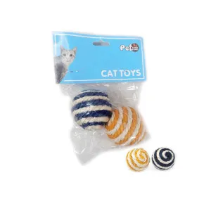 اسباب بازی گربه توپ کنفی (2 عددی)