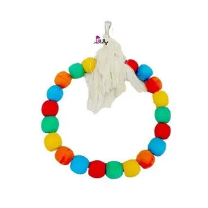 اسباب بازی پرنده اوشکایا حلقه مهره ای