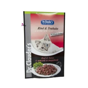 پوچ گربه دکتر کلادرز گاو و بوقلمون