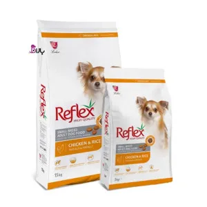 غذای سگ نژاد کوچک رفلکس مرغ و برنج (15 کیلوگرم)